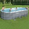 Piscine Tubulaire Bestway 5.49m X 2.74m X 1,22m Filtre Cartouche