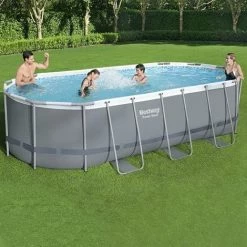Piscine Tubulaire Bestway 5.49m X 2.74m X 1,22m Filtre Cartouche