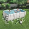 Piscine Tubulaire Bestway 4,12m X 2,01m X 1,22m Filtre Sable -BESTWAY Soldes Boutique 11277103 1