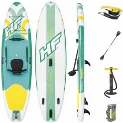 Planche Paddle Surf Gonflable Bestway Hydro-Force Freesoul Tech 340x89x15 Cm Avec Aviron, Siège, Pompe Et Sac