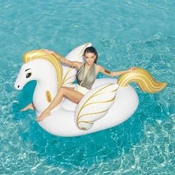 Pégase De Luxe Gonflable Bestway 231x150 Cm -BESTWAY Soldes Boutique 11515930 5