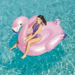 Flamant Rose De Luxe Gonflable Bestway 173x170 Cm -BESTWAY Soldes Boutique 11515931 4