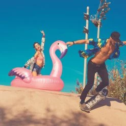 Flamant Rose De Luxe Gonflable Bestway 173x170 Cm -BESTWAY Soldes Boutique 11515931 5