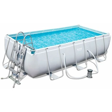 Piscine Hors-sol Tubulaire Bestway Power Steel 404x201x100 Cm Filtre à Cartouche De 2.006 Litres/heure 3 Piscine Hors-sol Tubulaire Bestway Power Steel 404x201x100 Cm Filtre à Cartouche De 2.006 Litres/heure
