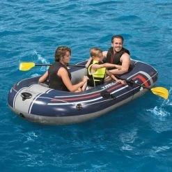 Bateau Gonflable Avec Rames Et Pompe Bestway Hydro-Force Trek Set 225 Kg 2 Personnes -BESTWAY Soldes Boutique 11989114 3