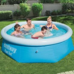 Piscine Autoportante Bestway Fast Set 244x66 Cm -BESTWAY Soldes Boutique 12360153 3