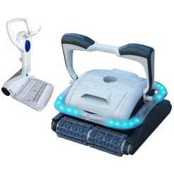 Robot Piscine électrique Bestway RAPTOR LED Avec Chariot
