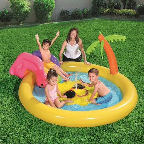 Piscine Gonflable Pour Enfants Bestway Sunnyland Splash Play 237x201x104 Cm 6 Piscine Gonflable Pour Enfants Bestway Sunnyland Splash Play 237x201x104 Cm – Image 4