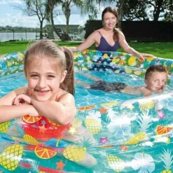 Piscine Gonflable Pour Enfants Bestway Transparent Tropical Play 170x53 Cm -BESTWAY Soldes Boutique 14004933 5
