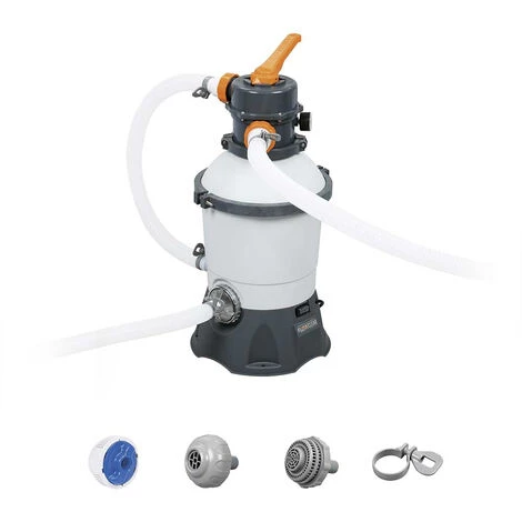 Pompe à Filtre à Sable Bestway 58515 Pour Piscine 3,028 L Flowclear 4 Pompe à Filtre à Sable Bestway 58515 Pour Piscine 3,028 L Flowclear – Image 2