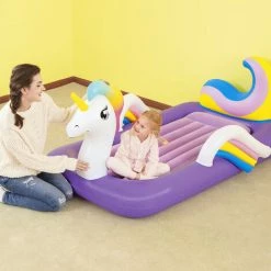 Lit Gonflable Pour Enfants Licorne Bestway 196x104x84 Cm -BESTWAY Soldes Boutique 17855188 5