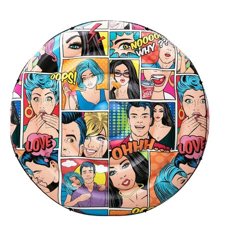 Matelas Gonflable Pop Art Comic Bestway Redonda 188 Cm 3 Matelas Gonflable Pop Art Comic Bestway Redonda 188 Cm