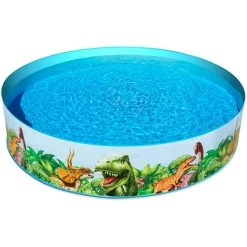 Piscine Gonflable Pour Enfants Bestway Dinosaures 244x46 Cm Forme Ronde PVC -BESTWAY Soldes Boutique 17855300 3
