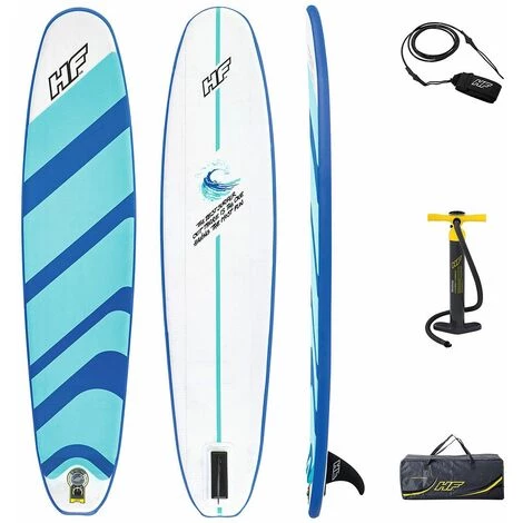 Planche De Surf Gonflable Bestway Hydro-Force 243x57x7 Cm Avec Pompe Et Sac De Voyage 3 Planche De Surf Gonflable Bestway Hydro-Force 243x57x7 Cm Avec Pompe Et Sac De Voyage