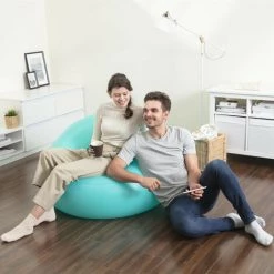 Fauteuil Gonflable Bestway PoshPod 107x102x61 Cm Bleu -BESTWAY Soldes Boutique 17855357 5