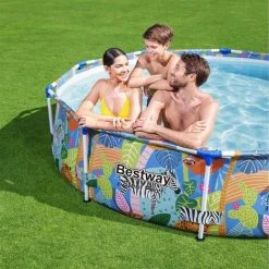 Piscine Hors-sol Tubulaire Pour Enfants Bestway Steel Pro 305x66 Cm -BESTWAY Soldes Boutique 17873389 3
