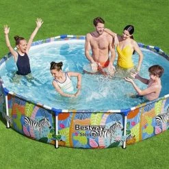 Piscine Hors-sol Tubulaire Pour Enfants Bestway Steel Pro 305x66 Cm -BESTWAY Soldes Boutique 17873389 4