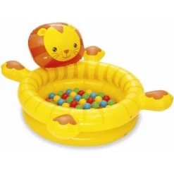 Piscine à Boules De Couleurs Pour Enfants Bestway Lion 111x98x61,5 Cm