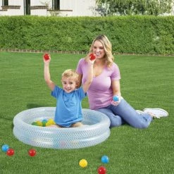 Piscine à Boules De Couleurs Pour Enfants Bestway Up In & Over 90x20 Cm -BESTWAY Soldes Boutique 17999848 5