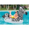 Bouée XL Zèbre Avec Lumière LED Lights 'n Stripes Bestway - 254 X 142 Cm -BESTWAY Soldes Boutique 18048547 1