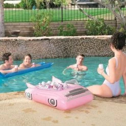Nevera Hinchable Flotante Bestway Coche De Fiesta Rosa - 43164 - BESTWAY 11 Nevera Hinchable Flotante Bestway Coche De Fiesta Rosa - 43164 - BESTWAY -BESTWAY Soldes Boutique 18399434 5