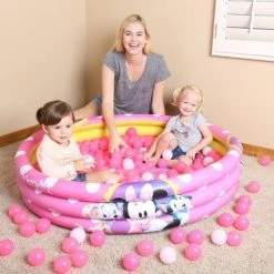 Piscina De Bolas Hinchable Bestway Minnie Mouse Ø122x25 Cm - 91069 - BESTWAY -BESTWAY Soldes Boutique 18399487 4