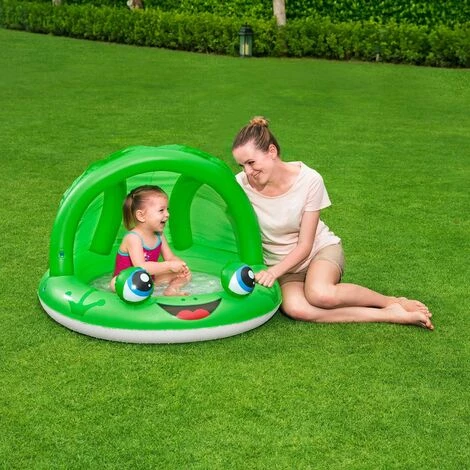 Piscina Hinchable Infantil Con Parasol Bestway Shaded 97x66 Cm 7 Piscina Hinchable Infantil Con Parasol Bestway Shaded 97x66 Cm – Image 5