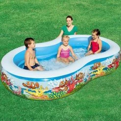 Piscina Hinchable Infantil Bestway Fondo Marino 262x157x46 Cm -BESTWAY Soldes Boutique 18399552 3
