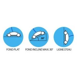 Robot De Piscine Bestway Clean-o2 - Nettoyage Fond Parois Ligne D'eau Des Piscines Jusqu'à 8x4m -BESTWAY Soldes Boutique 18400237 3