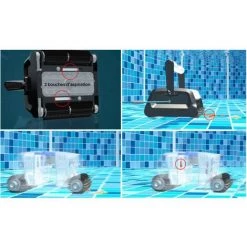 Robot De Piscine Bestway Clean-o2 - Nettoyage Fond Parois Ligne D'eau Des Piscines Jusqu'à 8x4m -BESTWAY Soldes Boutique 18400237 5