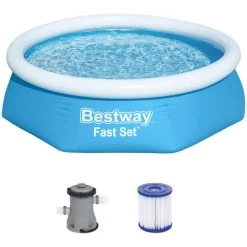 Piscine Autoportante Bestway Ø 244 Cm Avec Pompe Et Cartouche De Filtre 9 Piscine Autoportante Bestway Ø 244 Cm Avec Pompe Et Cartouche De Filtre -BESTWAY Soldes Boutique 18473158 3