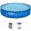 Piscine "Steel Pro Frame Pool" Bestway Avec Pompe Et Cartouche Filtrante Ø366cm Jardin 2 Piscine "Steel Pro Frame Pool" Bestway Avec Pompe Et Cartouche Filtrante Ø366cm Jardin -BESTWAY Soldes Boutique 18473188 1