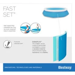 Bestway Fast Set Pool - Ø 305cm Inkl. Filterpumpe -BESTWAY Soldes Boutique 18473228 5