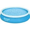 Bestway Piscine Ronde Fast Set 366 X 76 Cm Piscine Jardin Extérieur Enfant Robuste Autoportante Gonflable -BESTWAY Soldes Boutique 18474004 1