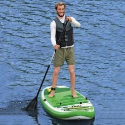 BESTWAY Set Planche Gonflable Stand Up Paddle SUP Kayak Avec Sac - HYDRO-FORCE - 340x89x15 Cm -BESTWAY Soldes Boutique 18474368 4