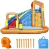 Bestway H2OGO Waterpark ! Aire De Jeux Gonflable • Structure Gonflable Aquatique • Soufflerie En Continu • Toboggan - Tunnel - Pataugeoire - Mur D'escalade • 420X320x26cm 1 Bestway H2OGO Waterpark ! Aire De Jeux Gonflable • Structure Gonflable Aquatique • Soufflerie En Continu • Toboggan - Tunnel - Pataugeoire - Mur D'escalade • 420X320x26cm -BESTWAY Soldes Boutique 18474464 1