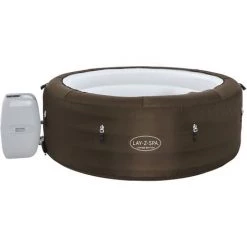 BESTWAY Spa Gonflable Rond LAY-Z-Spa Limited Edition Ø196x61cm Avec Fonction Massage 4-6 Personnes