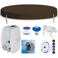 BESTWAY Spa Gonflable Rond LAY-Z-Spa Limited Edition Ø196x61cm Avec Fonction Massage 4-6 Personnes -BESTWAY Soldes Boutique 18476897 4