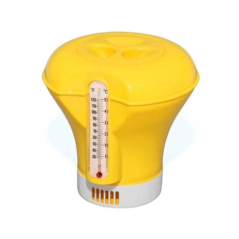 Doseur Flottant Piscine Bestway Ø18,5cm Pour Pastilles 200g Thermomètre 3 Doseur Flottant Piscine Bestway Ø18,5cm Pour Pastilles 200g Thermomètre