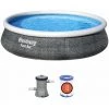 Bestway Piscine Ronde Fast Set 396 X 84 Cm Pisicne Hors Sol Pompe -BESTWAY Soldes Boutique 18616816 1