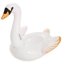 Bouée XXL Chevauchable Cygne Bestway - Longueur 122 Cm - Largeur 122 Cm
