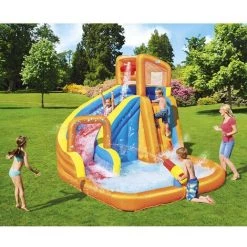 Bestway 53301 Turbo Splash Water Zone Aire De Jeux Et Bassin Piscine Gonflable