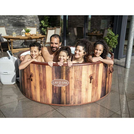 Spa Hydromassage Gonflable Lay-Z Helsinki Airjet 7 Places Bestway 60025 180x66cm 7 Spa Hydromassage Gonflable Lay-Z Helsinki Airjet 7 Places Bestway 60025 180x66cm – Image 5