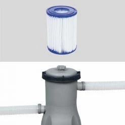 BESTWAY Piscine Gonflable Hors Sol Aral Imitation Rotin. Ronde 396x84cm Avec Pompe De Filtration. Filtre à Cartouche Et Cartouche Filtrante - Aspect Rotin 11 BESTWAY Piscine Gonflable Hors Sol Aral Imitation Rotin. Ronde 396x84cm Avec Pompe De Filtration. Filtre à Cartouche Et Cartouche Filtrante - Aspect Rotin -BESTWAY Soldes Boutique 28171327 5