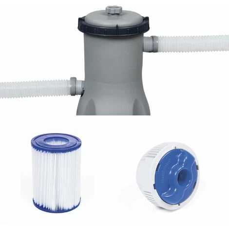 Kit Piscine Complet BESTWAY – Spinelle Grise – Piscine Ovale Tubulaire Pompe De Filtration Et Kit De Réparation Inclus 4x2 M 7 Kit Piscine Complet BESTWAY – Spinelle Grise – Piscine Ovale Tubulaire Pompe De Filtration Et Kit De Réparation Inclus 4x2 M – Image 5