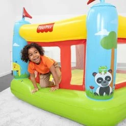 Bestway 93553 Trampoline Gonflable Maison Et Jardin Pour Enfants Bouncestatic Fisher-Price 11 Bestway 93553 Trampoline Gonflable Maison Et Jardin Pour Enfants Bouncestatic Fisher-Price -BESTWAY Soldes Boutique 28218003 5