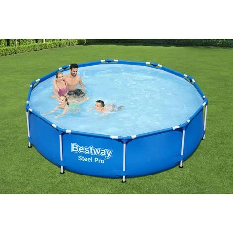 Piscine Hors-sol Tubulaire Bestway Steel Pro 305x76 Cm 6 Piscine Hors-sol Tubulaire Bestway Steel Pro 305x76 Cm – Image 4