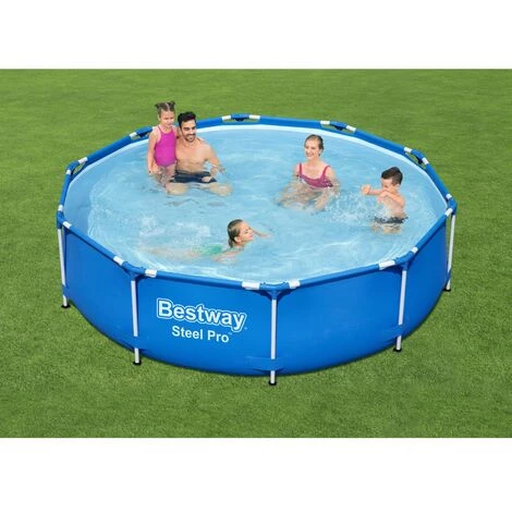 Piscine Hors-sol Tubulaire Bestway Steel Pro 305x76 Cm 7 Piscine Hors-sol Tubulaire Bestway Steel Pro 305x76 Cm – Image 5