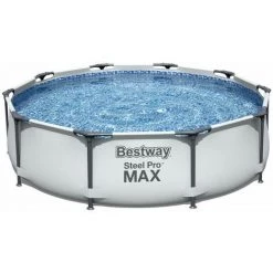 Piscine Hors-sol Tubulaire Bestway Steel Pro Max 305x76 Cm