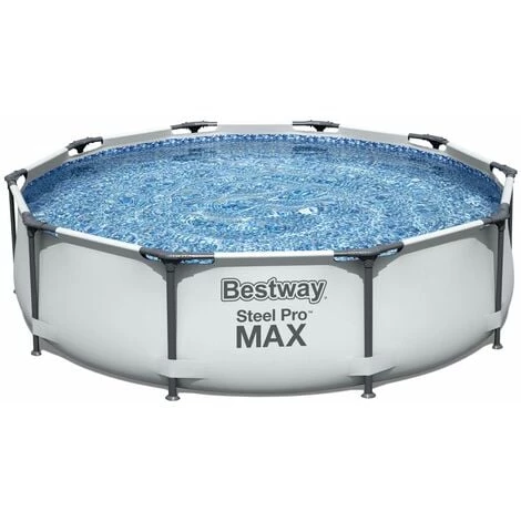 Piscine Hors-sol Tubulaire Bestway Steel Pro Max 305x76 Cm 3 Piscine Hors-sol Tubulaire Bestway Steel Pro Max 305x76 Cm